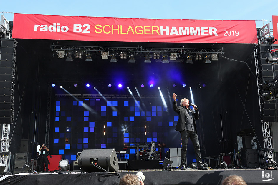 radio B2 SchlagerHammer 2019 / Showact: Bernhard Brink