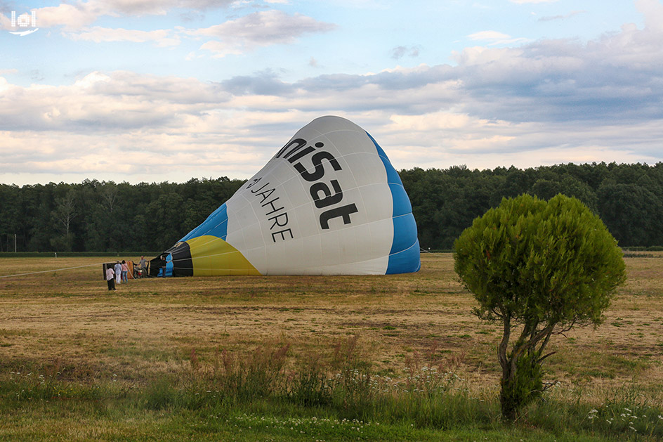 radio B2 SchlagerHammer 2019 / Showact: Fahrt mit dem TechniSat Heißluftballon