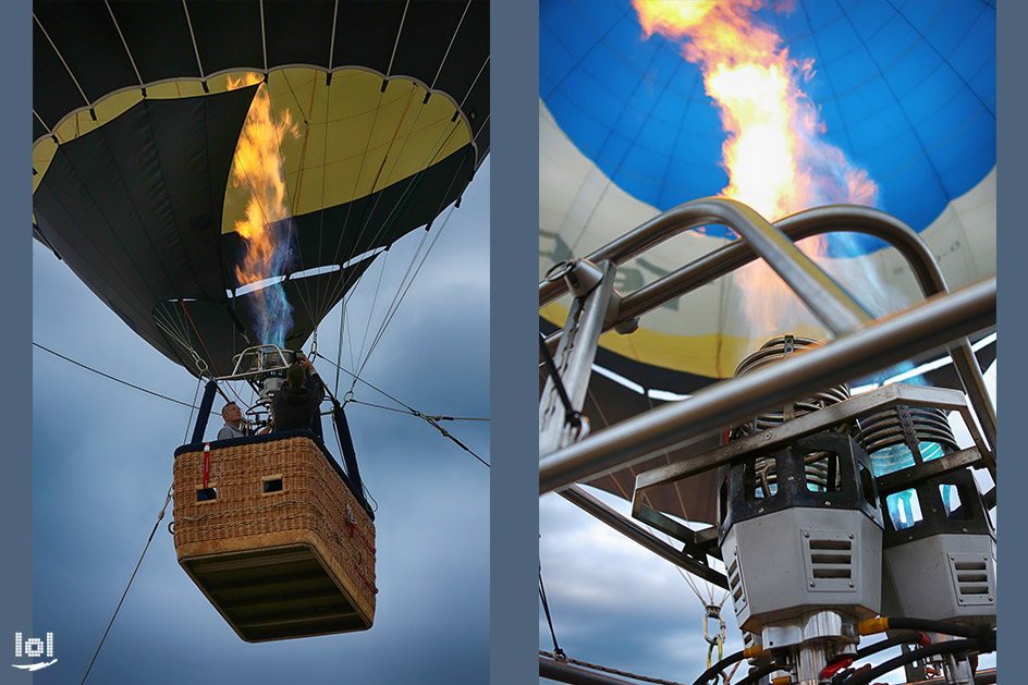 radio B2 SchlagerHammer 2019 / Showact: Fahrt mit dem TechniSat Heißluftballon