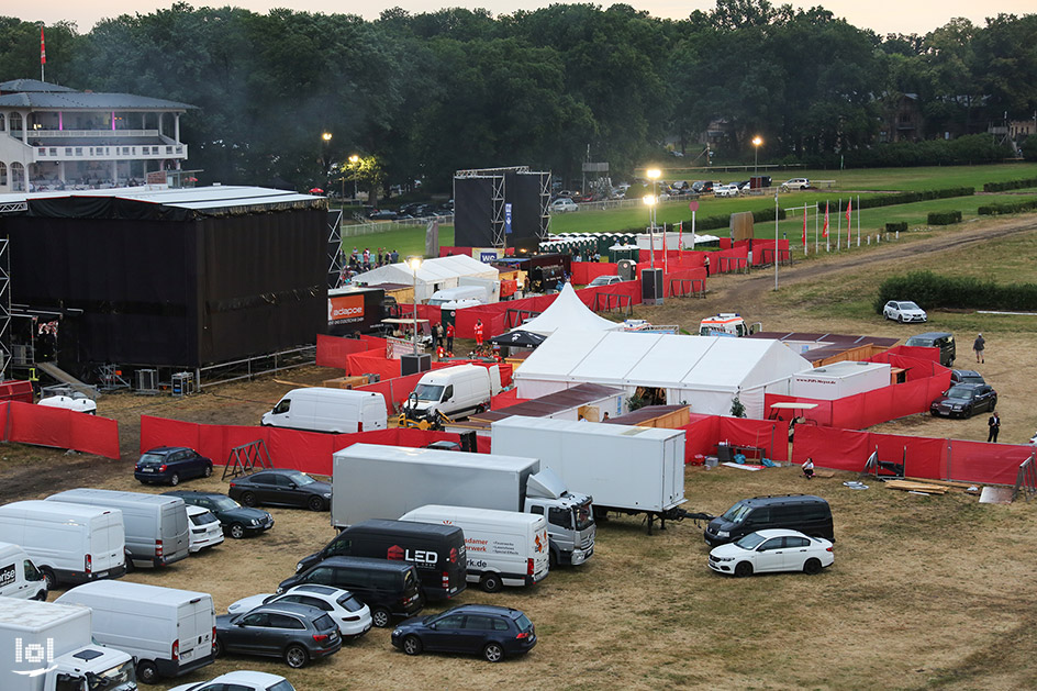 radio B2 SchlagerHammer 2019 / Showact: Fahrt mit dem TechniSat Heißluftballon