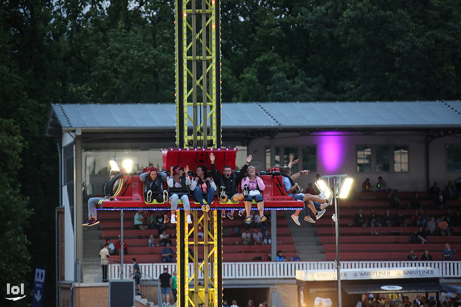 radio B2 SchlagerHammer 2019 / Showact: Fahrt mit dem TechniSat Heißluftballon