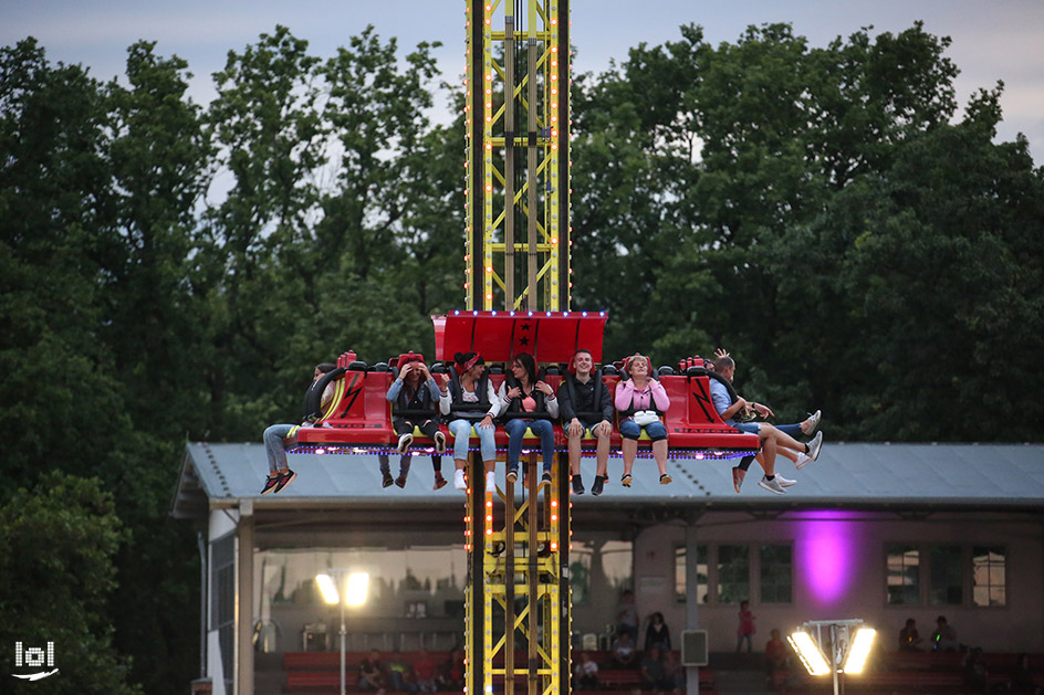 radio B2 SchlagerHammer 2019 / Showact: Fahrt mit dem TechniSat Heißluftballon