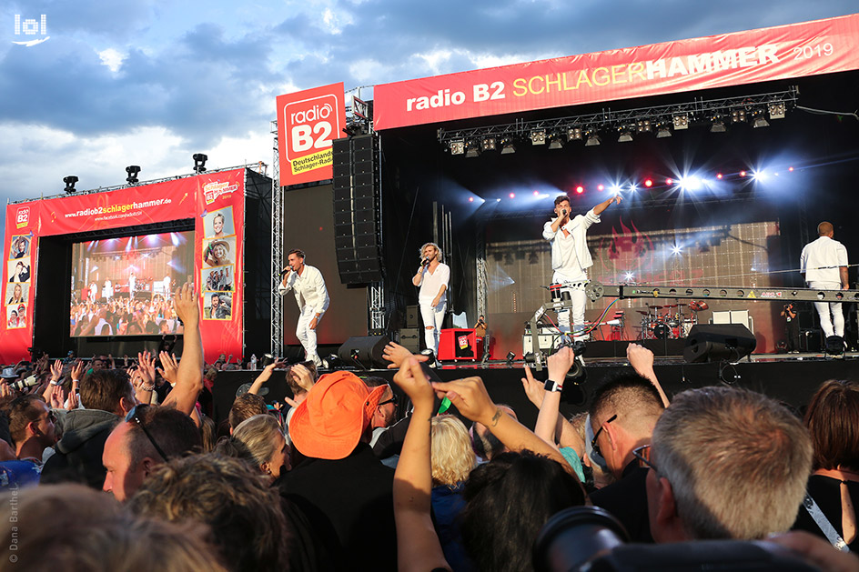 radio B2 SchlagerHammer 2019 / Showact: Feuerherz