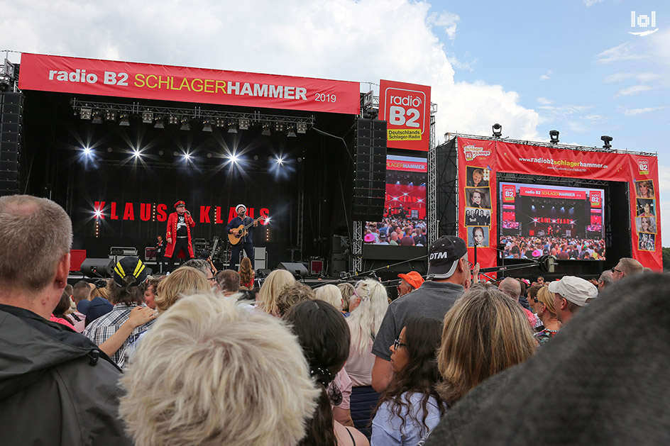 radio B2 SchlagerHammer 2019 / Showact: Klaus & Klaus