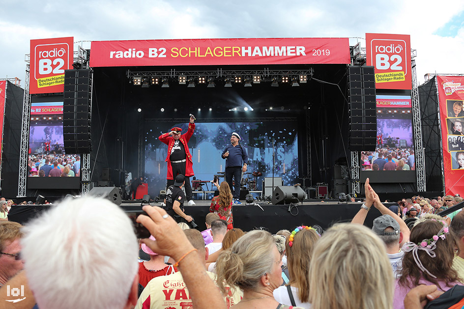 radio B2 SchlagerHammer 2019 / Showact: Klaus & Klaus