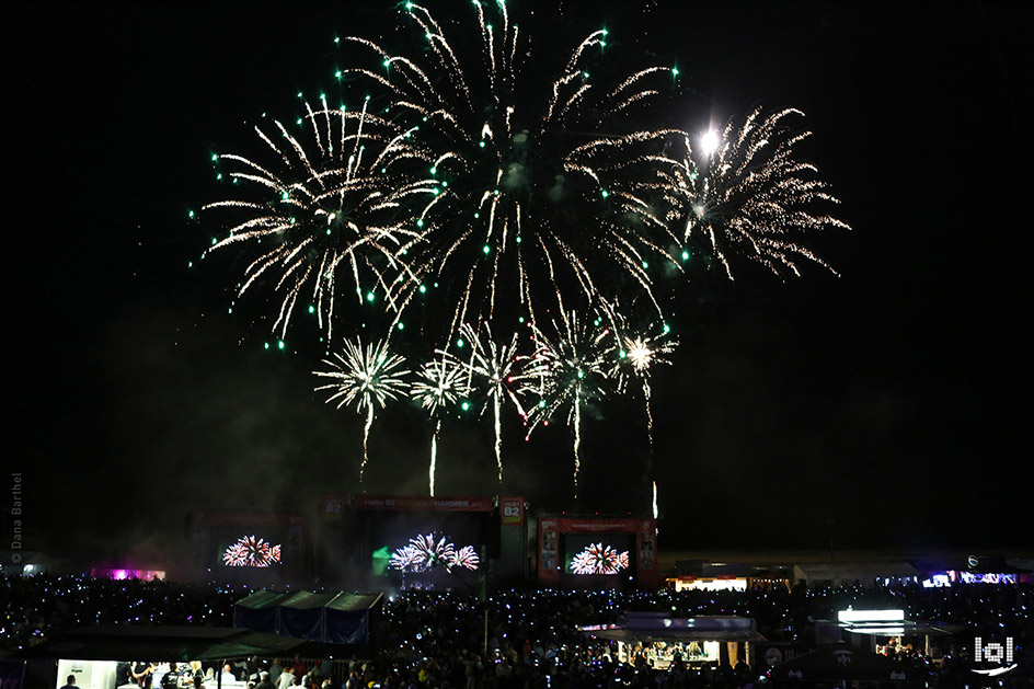 radio B2 SchlagerHammer 2019 / Showact: Feuerwerk & Lasershow