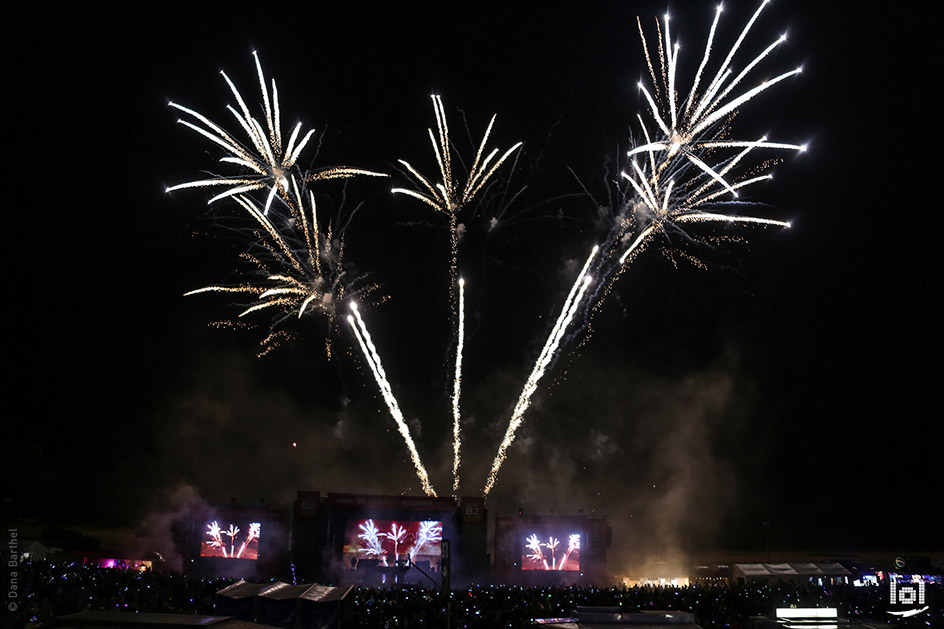 radio B2 SchlagerHammer 2019 / Showact: Feuerwerk & Lasershow