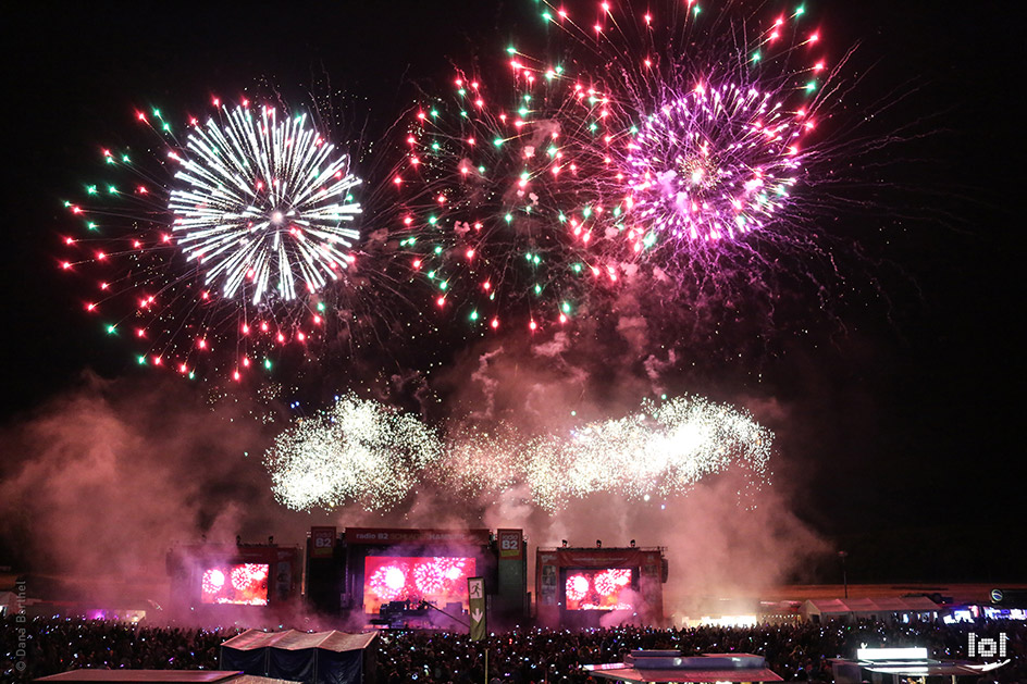 radio B2 SchlagerHammer 2019 / Showact: Feuerwerk & Lasershow