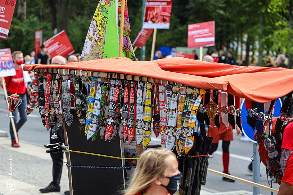 Demonstration der Veranstaltungsbranche:  „ALARMSTUFE ROT“