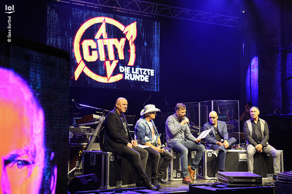 50 Jahre CITY / DIE LETZTE RUNDE / Fotodoku: Soundcheck und Pressekonferenz