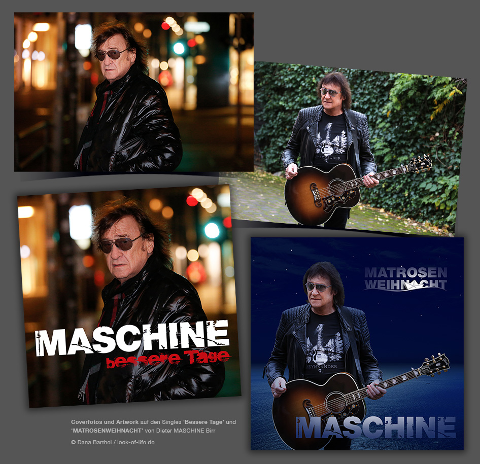 Coverfoto und Artwork: MASCHINE „Bessere Tage“ und „MATROSENWEIHNACHT“ © Dana Barthel