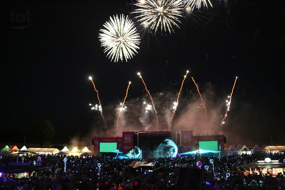 SchlagerHammer 2018 / Feuerwerk und Lasershow