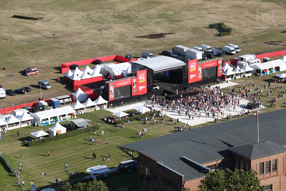 SchlagerHammer 2018 / Rundflug mit dem Helikopter von SkyMagic