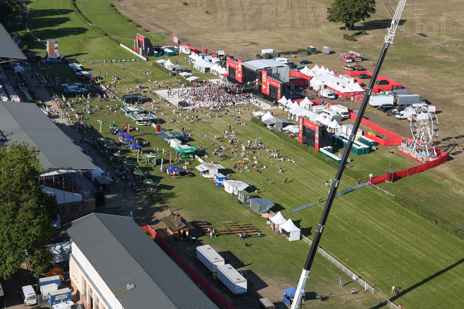 SchlagerHammer 2018 / Rundflug mit dem Helikopter von SkyMagic