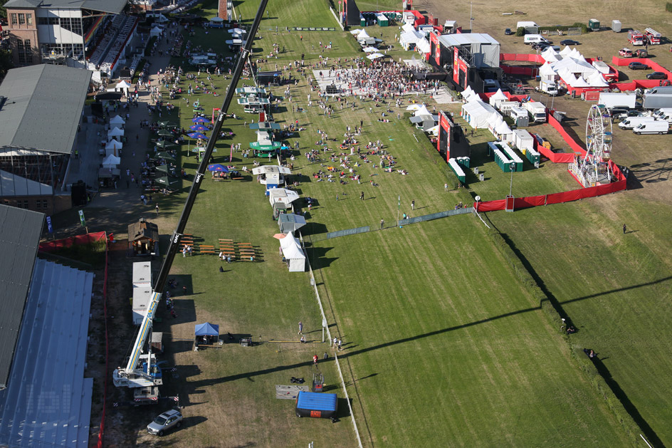 SchlagerHammer 2018 / Rundflug mit dem Helikopter von SkyMagic