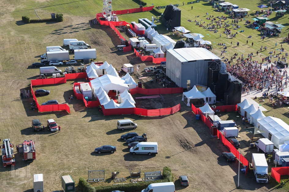 SchlagerHammer 2018 / Rundflug mit dem Helikopter von SkyMagic