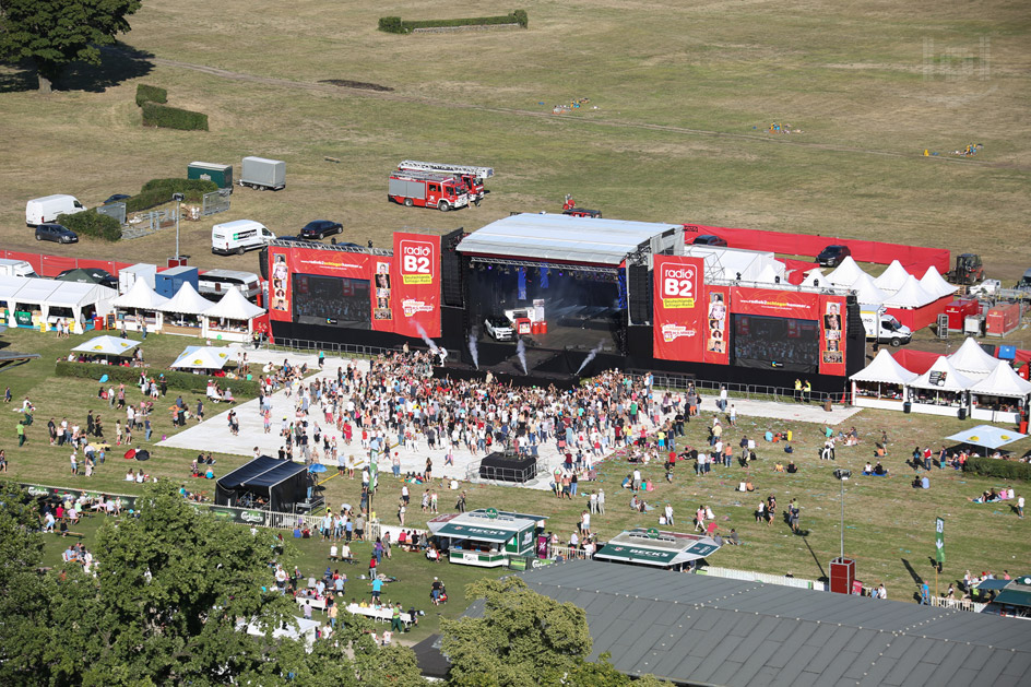 SchlagerHammer 2018 / Rundflug mit dem Helikopter von SkyMagic