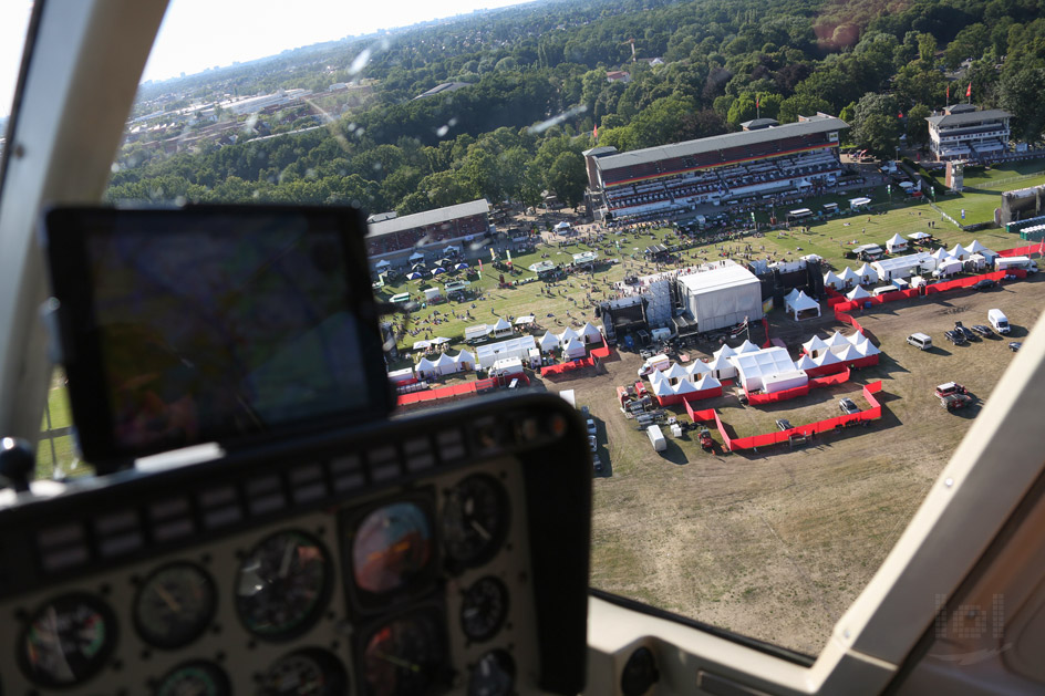 SchlagerHammer 2018 / Rundflug mit dem Helikopter von SkyMagic