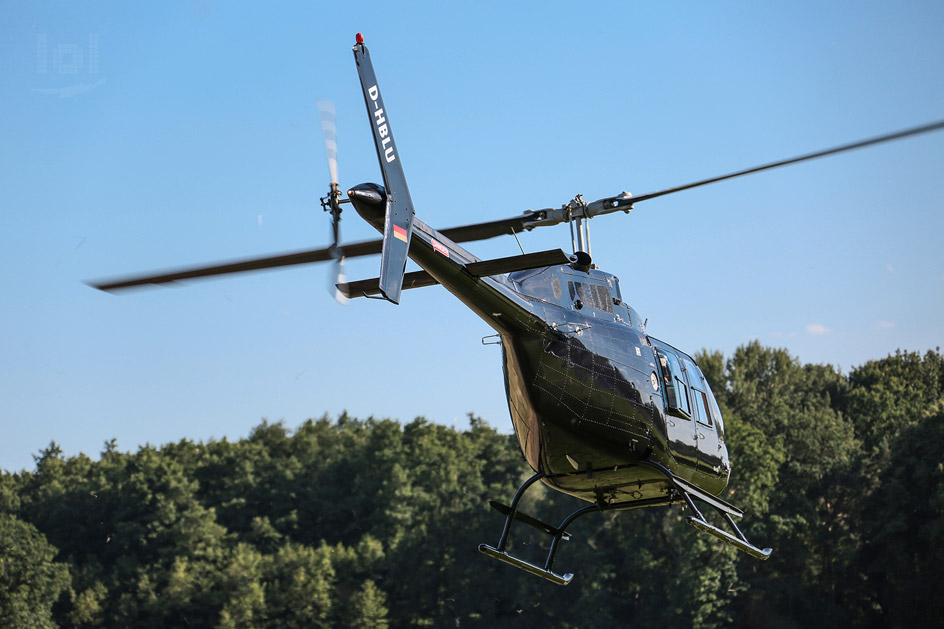 SchlagerHammer 2018 / Rundflug mit dem Helikopter von SkyMagic