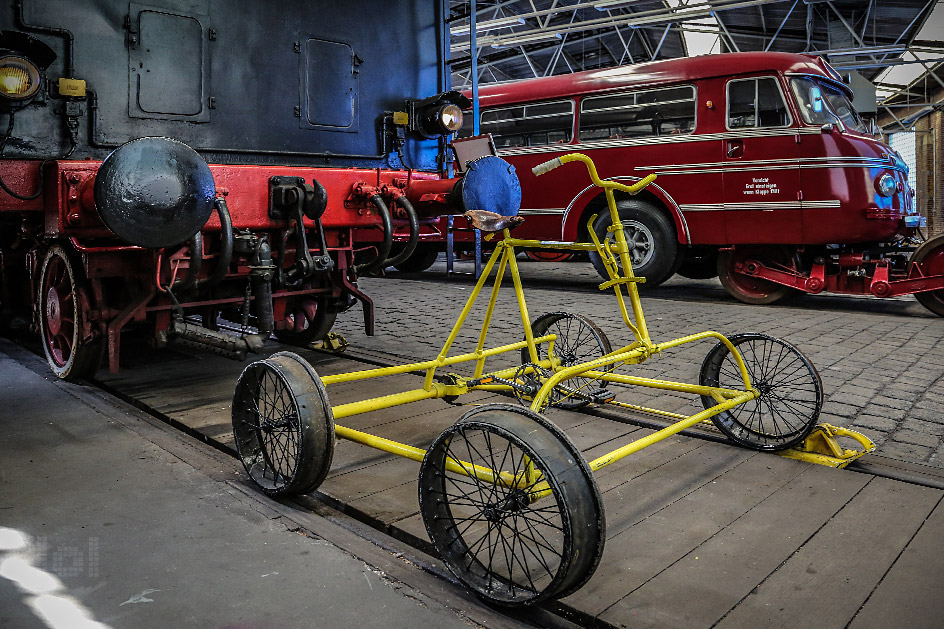 Eisenbahnfahrrad, Eisenbahnmuseum Bochum-Dahlhausen