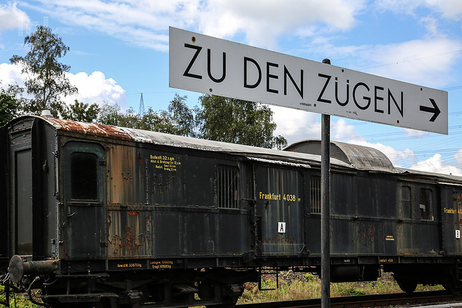 Alter Zug, Eisenbahnmuseum Bochum-Dahlhausen