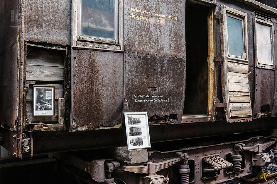 Ältester Personenwagen, Eisenbahnmuseum Bochum-Dahlhausen