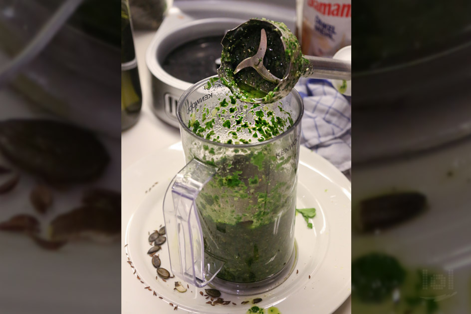 frisches Pesto selber gemacht