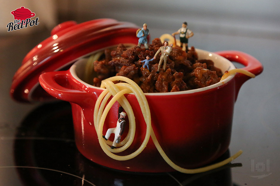 Foodfotografie: Geschmackvoll inszeniert - Spaghetti Bolognese