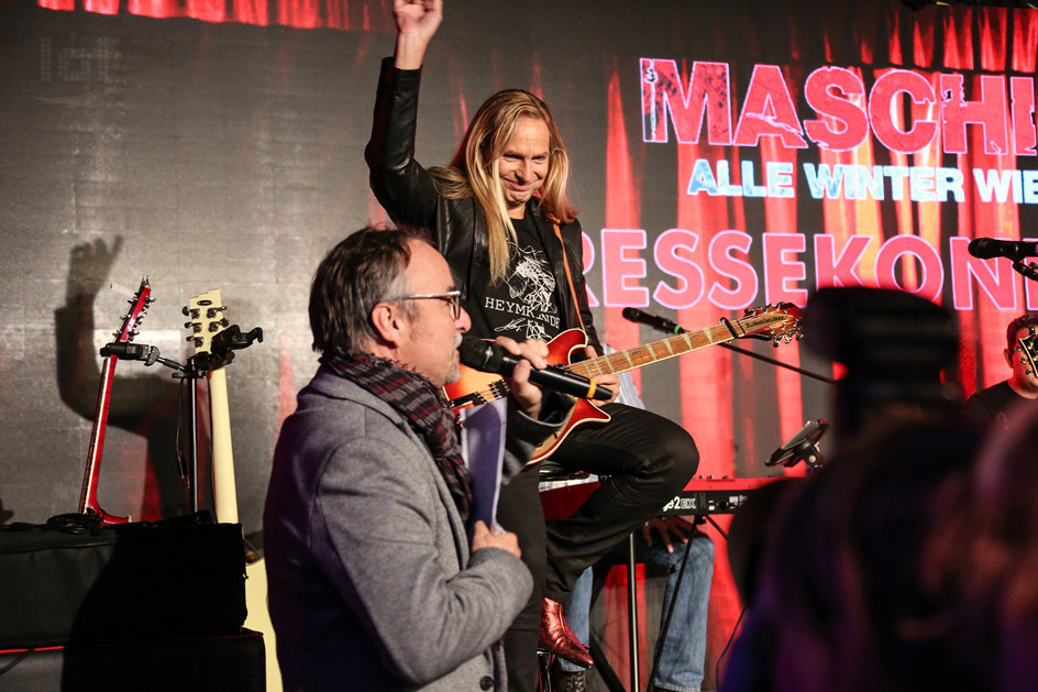 Dokumentation Pressekonferenz: Dieter MASCHINE Birr mit seinem neuen Album „ALLE WINTER WIEDER"