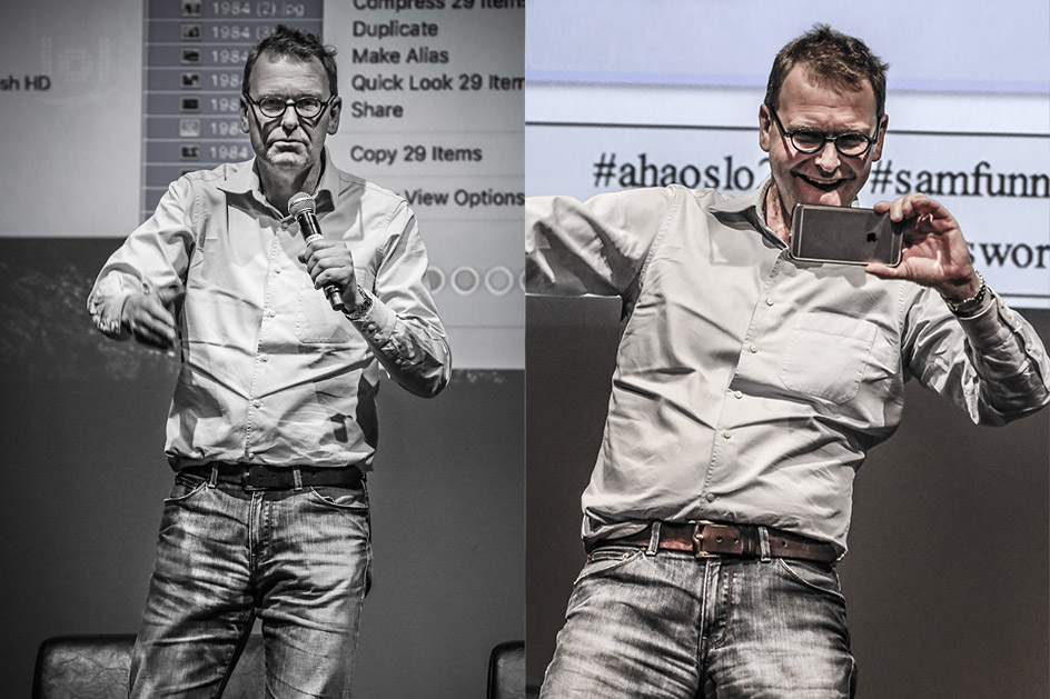 Bridges Musiker Viggo Bondi auf der a-ha Fan-Convention 2016 in Oslo