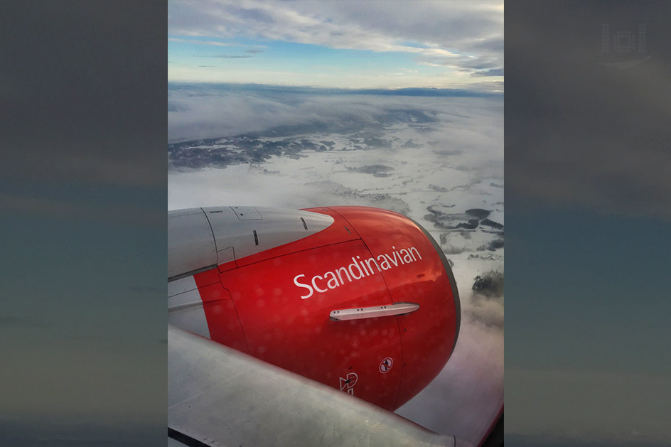 Anreise nach Oslo mit Scandinavian Airlines