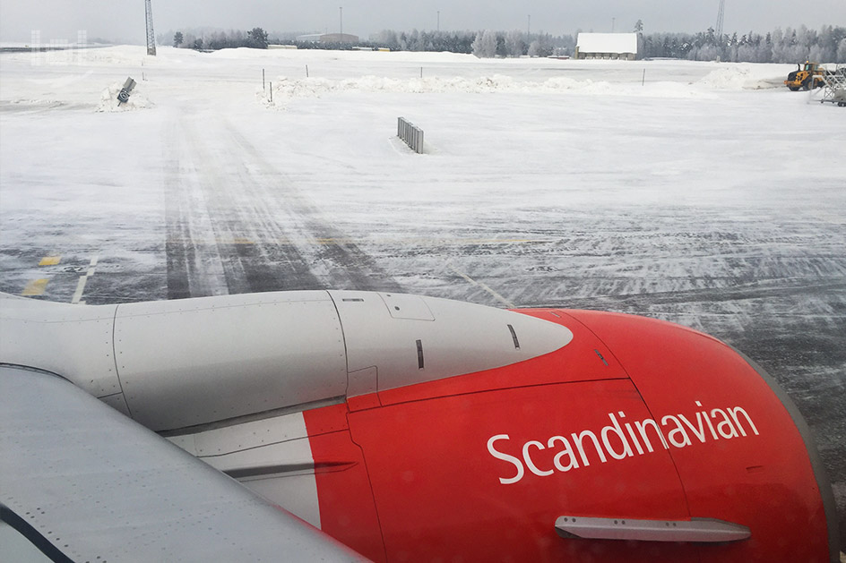 Anreise nach Oslo mit Scandinavian Airlines