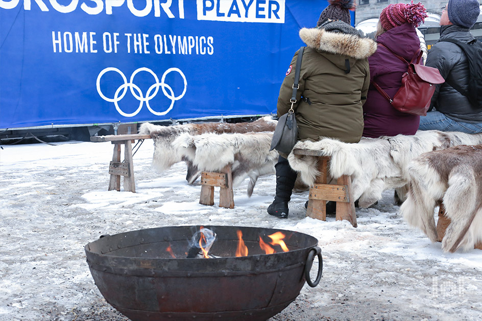 Public Viewing Olympia 2018, sponsored by Eurosport