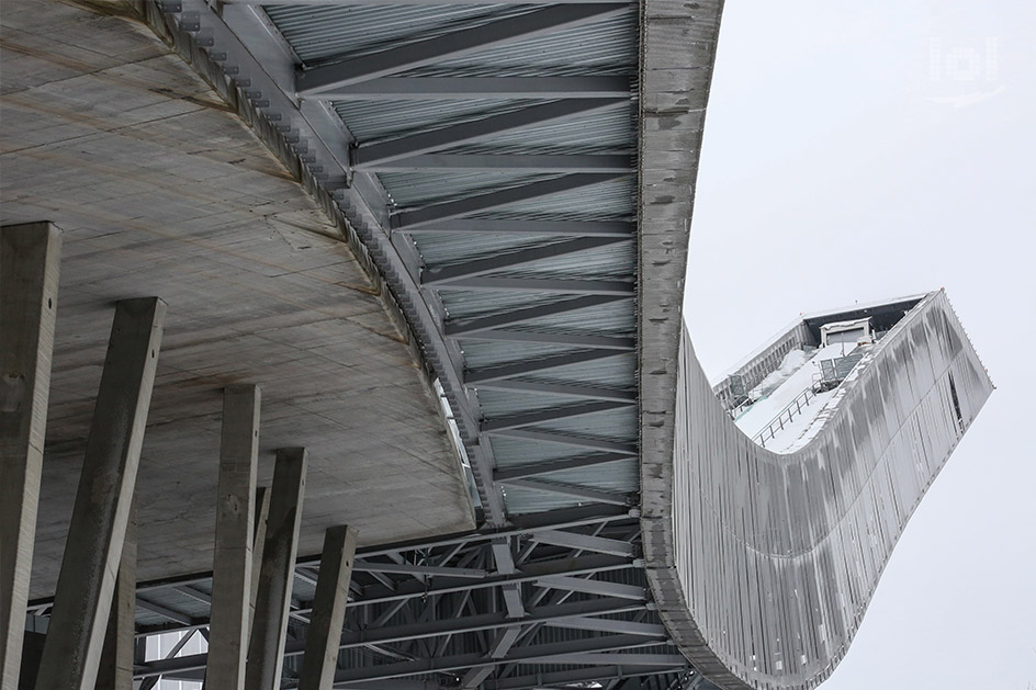 Skisprungschanze am Holmenkollen in Oslo