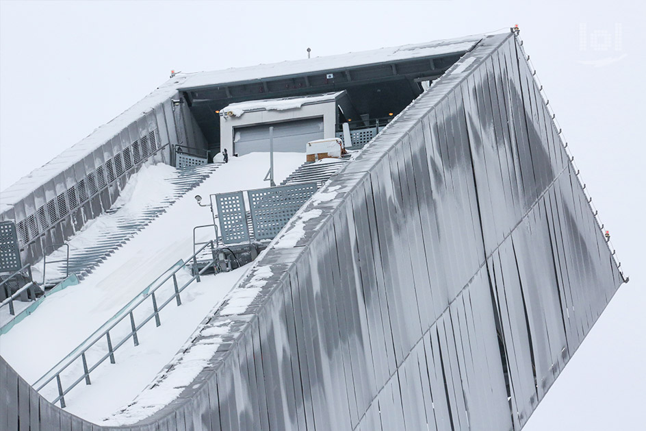 Skisprungschanze am Holmenkollen in Oslo