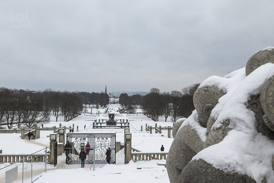 Blick in den Vigelandsparken