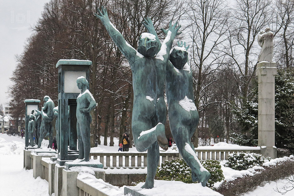 Skulpturen im Vigelandsparken