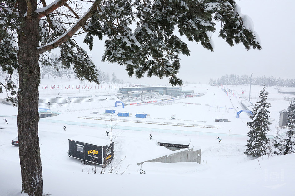 Skilanglauf-Wettkampf Holmenkollmarsjen am Holmenkollen