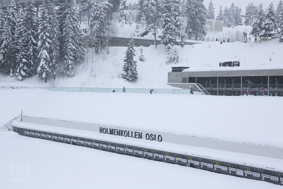 Skilanglauf-Wettkampf Holmenkollmarsjen am Holmenkollen