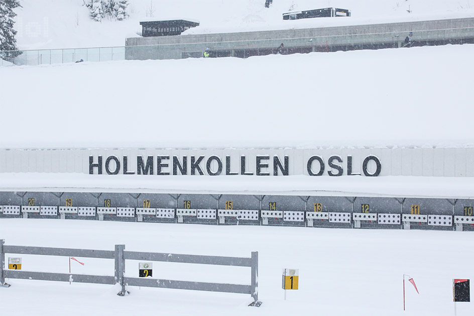 Skilanglauf-Wettkampf Holmenkollmarsjen am Holmenkollen