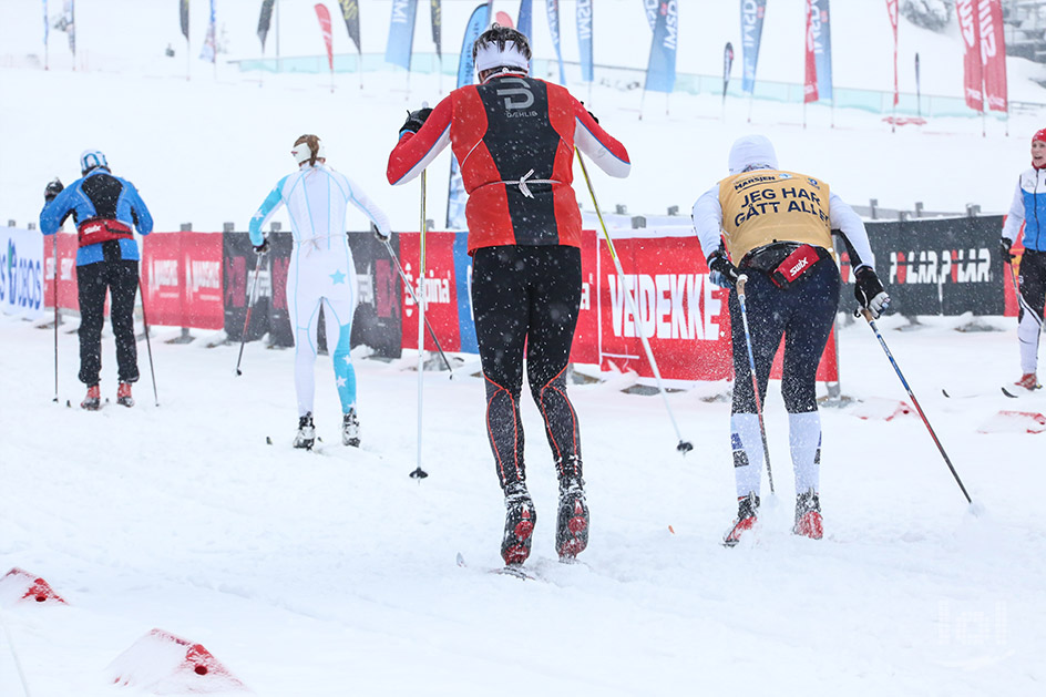 Skilanglauf-Wettkampf Holmenkollmarsjen am Holmenkollen