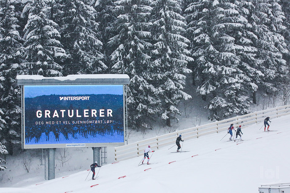 Skilanglauf-Wettkampf Holmenkollmarsjen am Holmenkollen