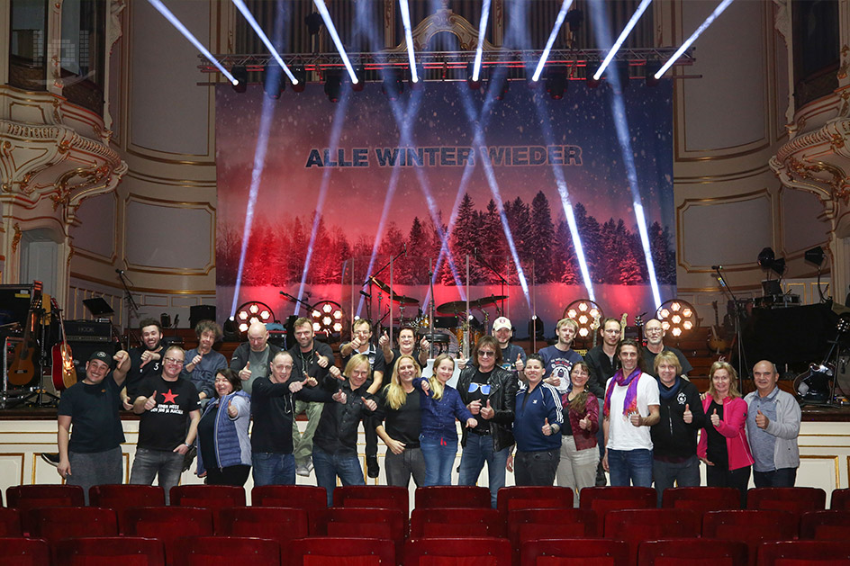 Dieter „Maschine“ Birr auf Tour mit seinem Weihnachtsalbum „ALLE WINTER WIEDER" / Soundcheck & backstage