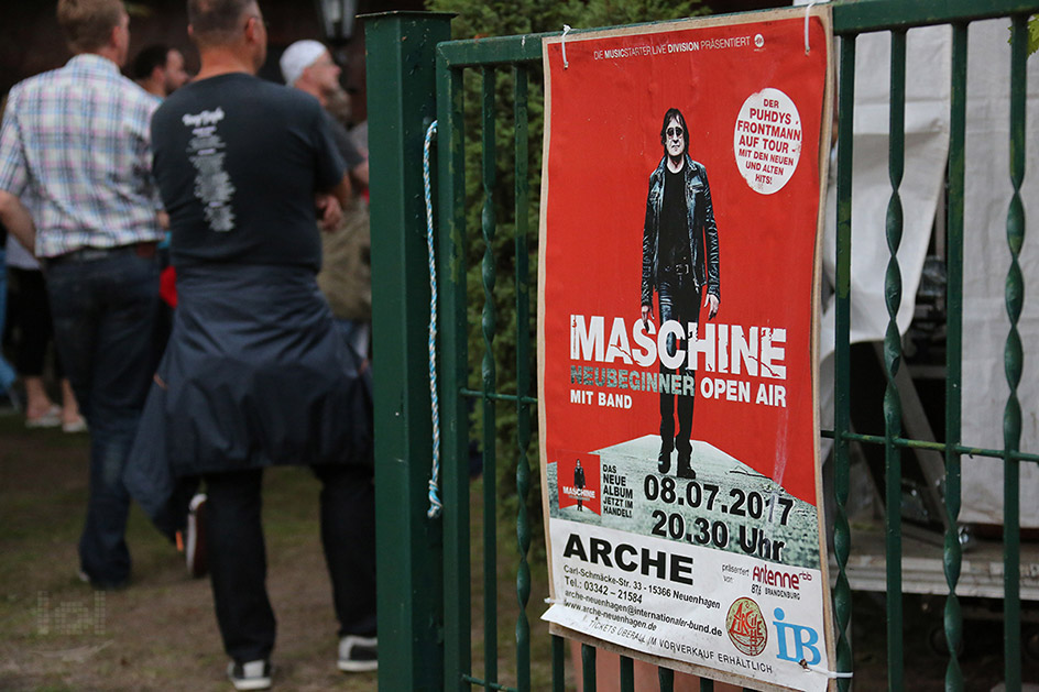 Dieter „Maschine“ Birr mit seinem Album „NEUBEGINNER" auf Tour / Arche Neuenhagen