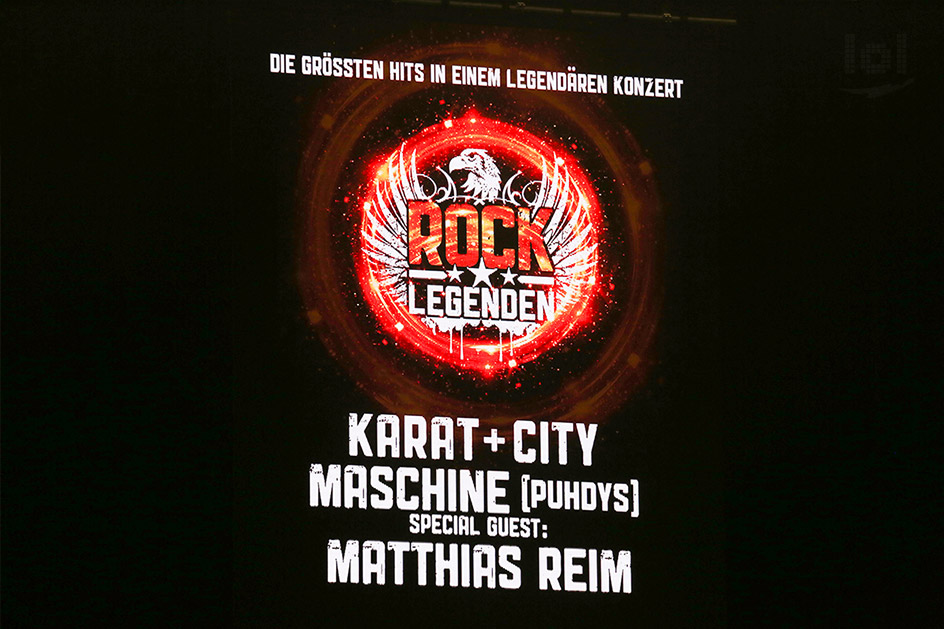 ROCK LEGENDEN live in concert / Berlin, Mercedes-Benz-Arena