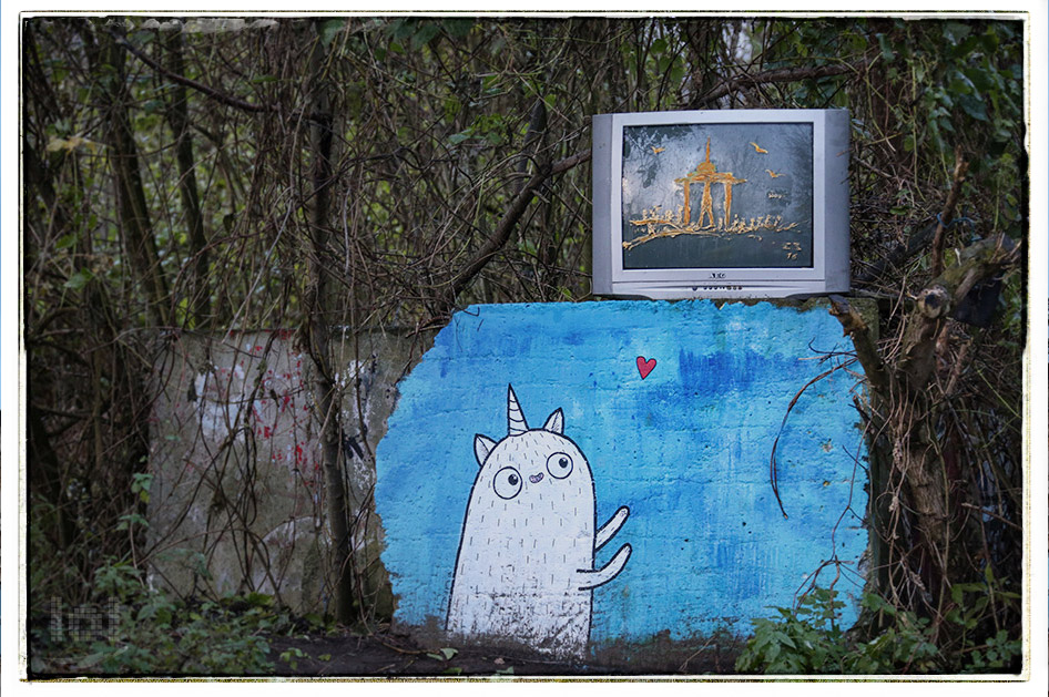 Fotografie lost places: Teufelsberg in Berlin