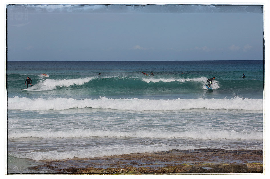 Sportfotografie: Surfer