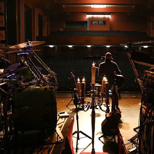 CITY „CandleLight Spektakel LIVE IN SACHSEN“ / Stadttheater Luckenwalde / Soundcheck